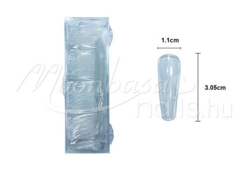 Nail tip box 200 pcs #019-4 Transparent