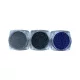 Glitter powder set, 3 pieces, holographic
