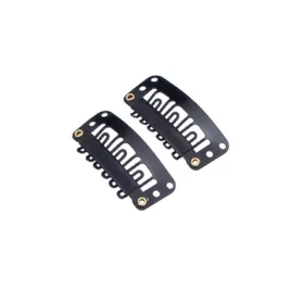 Tress clip (for attachable wigs) 10 pcs  Black