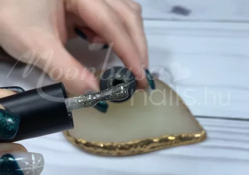 3step gel polish 4ml #225 Sparkling Grey Mist