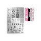 Stamping plate - Moyra  #138 February