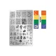 Stamping plate - Moyra  #139 March