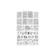Moyra Pattern Designer Sheet for Printing Plate  #140 