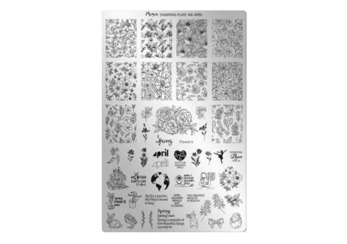 Moyra Pattern Designer Sheet for Printing Plate  #140 