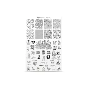 Moyra Pattern Designer Sheet for Printing Plate  #141 