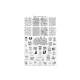 Moyra Pattern Designer Sheet for Printing Plate  #141 