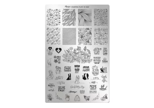 Moyra Pattern Designer Sheet for Printing Plate  #141 