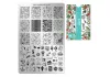 Stamping plate - Moyra  #144 July