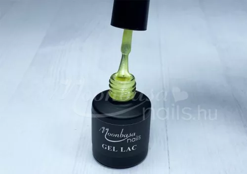 Gel polish 6ml #069 Glittery lemon yellow