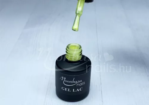 Gel polish 6ml #069 Glittery lemon yellow