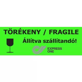 Fragile label 100 pcs/pack green