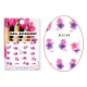 Acrylic effect sticker  BLE-0164 Flower