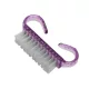Mini dusting brush with strong bristles   Purple