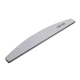Curved file 100/100 #1052 Grey with black centre