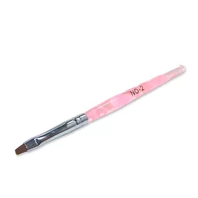 Flat gel brush  Z001-2 Pink