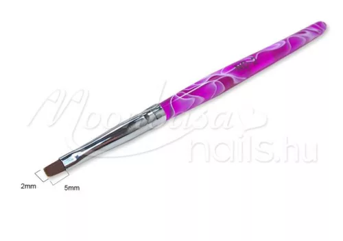Flat gel brush  Z002-2 purple