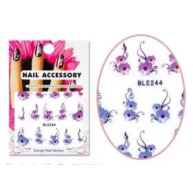 Acrylic effect sticker  BLE-0244 Flower