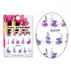 Acrylic effect sticker  BLE-0244 Flower