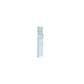 Fragrance sample bottle 1pc 1.5ml with transparent/white cap