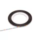 Artificial nail decorative strip  #19 Colourful stripes with glitter