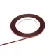 Artificial nail decorative strip  #21 Red