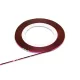 Artificial nail decorative strip  #25 Bright purple with rainbow glitter