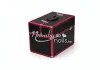 Nail bag  #380-BP Metallic pink-black