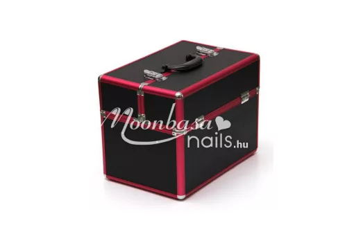 Nail bag  #380-BP Metallic pink-black