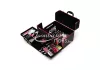 Nail bag  #380-BP Metallic pink-black