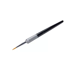 Decorative needle-tip brush #0  D002-0 Black-silver