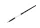 Decorative needle-point brush #00  D001-00 Black and white