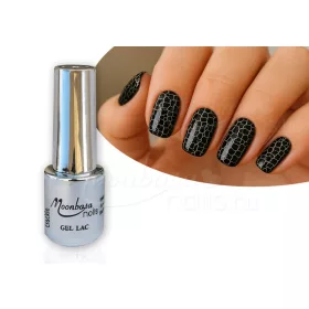 Crackle gel polish 4ml #572 Black
