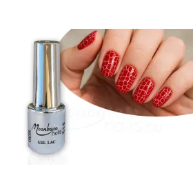 Crackle gel polish 4ml #576 Red
