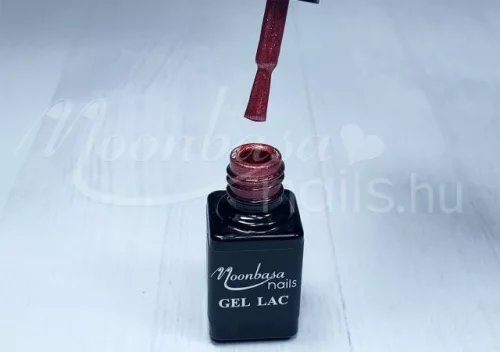 One step gel polish 5ml #008 Glittery rust brown