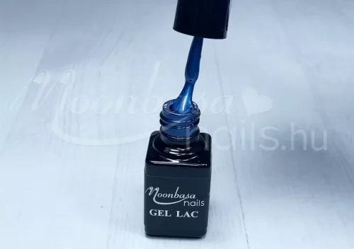 One step gel polish 5ml #009 Pearl satin blue