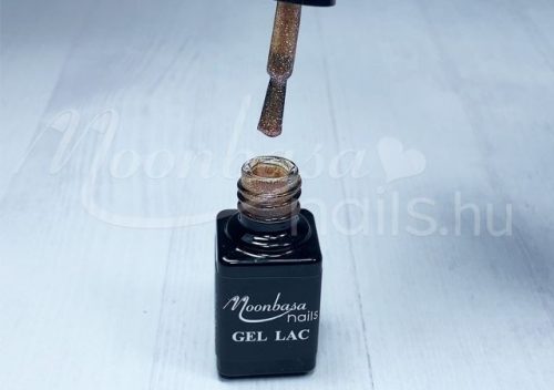 One step gel polish 5ml #015 Glittery old gold