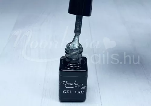 One step gel polish 5ml #020 Colourful glittery graphite grey