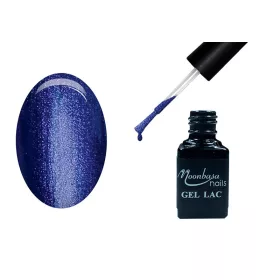 One step gel polish 5ml #023 Glittery dark blue