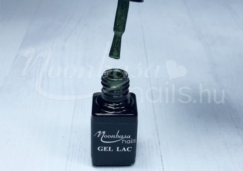 One step gel polish 5ml #043 Glittery dark green