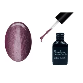 One step gel polish 5ml #098 Glittery patchouli purple