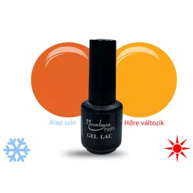 Thermo gel polish 5ml #408 Orange-lemon yellow
