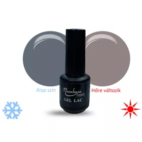 Thermo gel polish 5ml #418 Dark grey-light grey