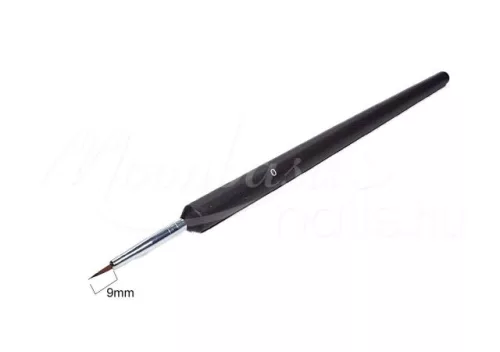 Decorative needle-point brush #0  D003-0 Greyish brown