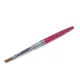 Flat rhinestone gel brush  Z006-8 Dark pink