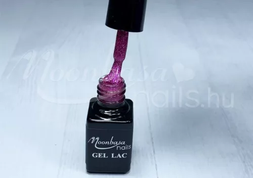 One step gel polish 5ml #141 Glittery, dark Perkin purple