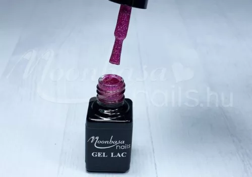 One step gel polish 5ml #141 Glittery, dark Perkin purple