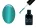 One step gel polish 5ml #152 Glittery turquoise green