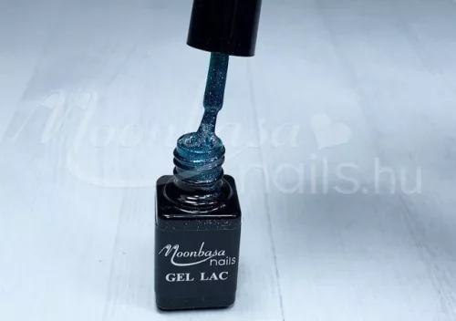 One step gel polish 5ml #152 Glittery turquoise green