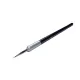 Decorative needle-point brush #000  D002-000 Black-silver