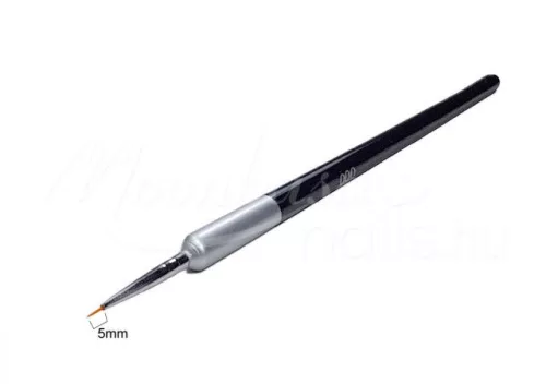 Decorative needle-point brush #000  D002-000 Black-silver